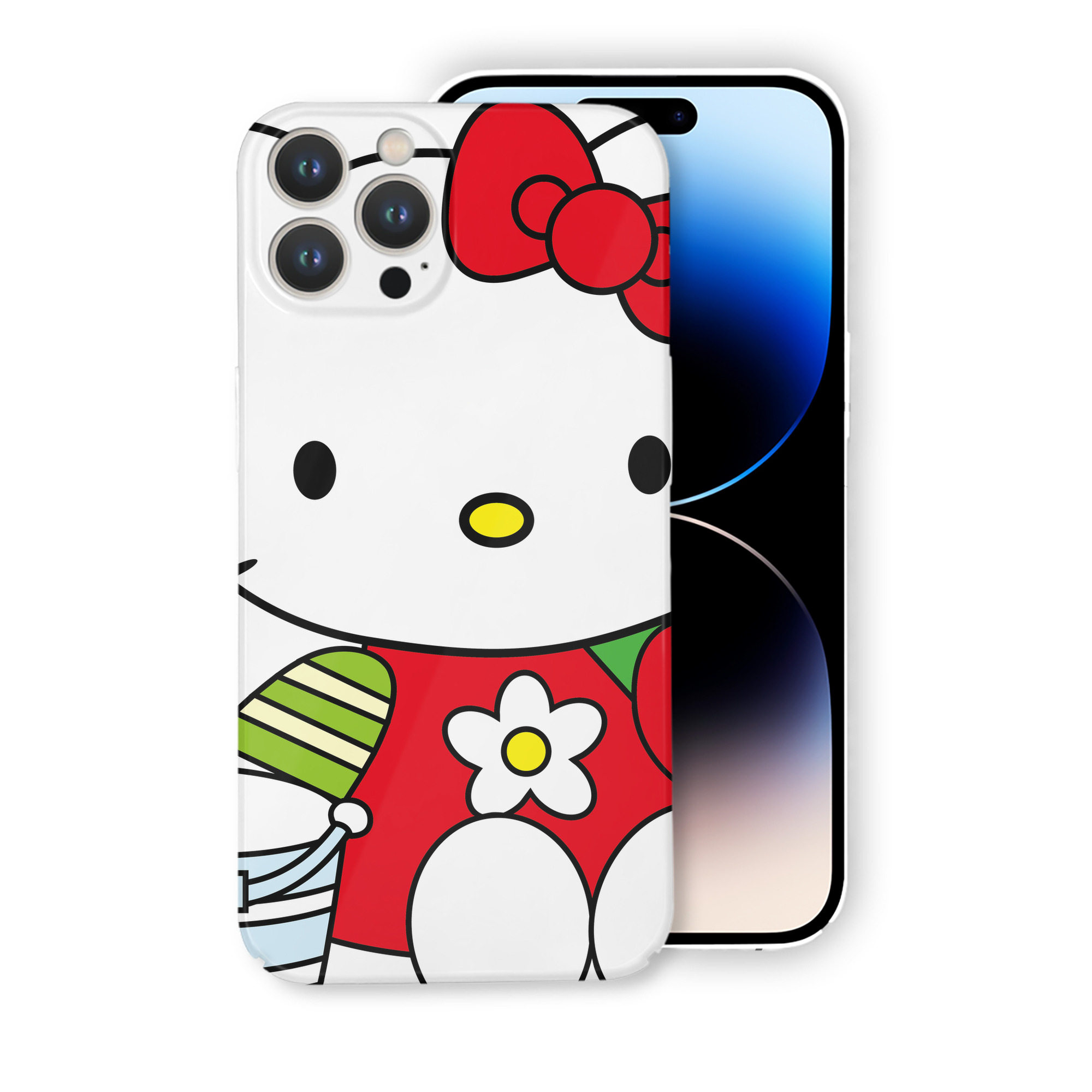 （画像用） Hello Kitty ハローキティ 【iPhone 14シリーズ対応】ハードケース